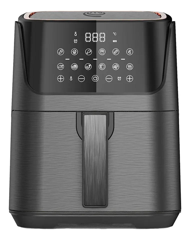 FREIDORA AIRE 3.5L 12 FUNCIONES MK-AF-35TM MASTERCHEF NEGRO
