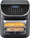 HORNO FREIDORA DE AIRE DIGITAL COOK 12L 10 FUNCIONES PANEL TOUCH 