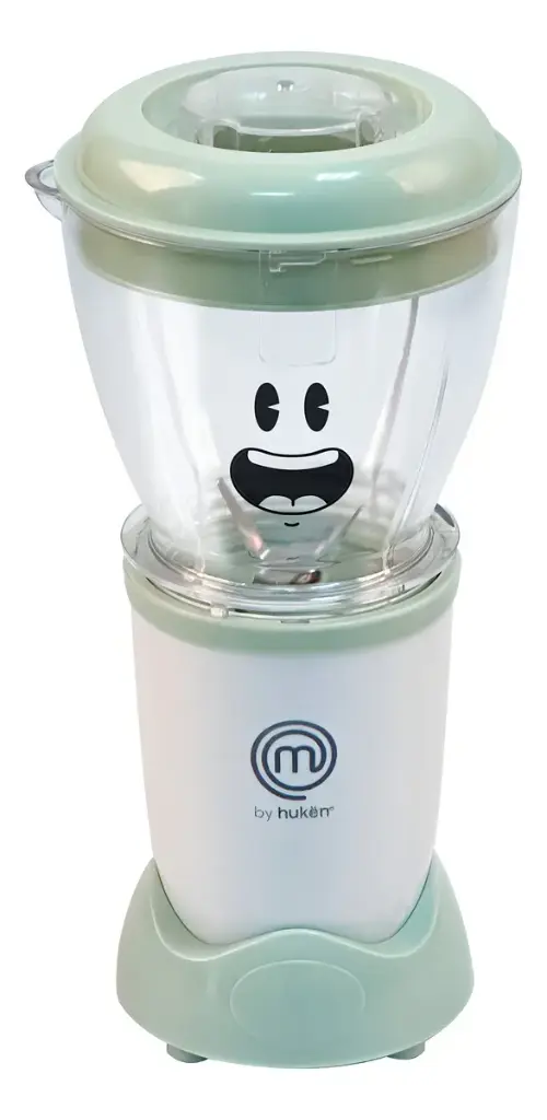 LICUADORA PARA BEBÉS MASTERCHEF HUKËN CON ACCESORIOS VERDE 450ML