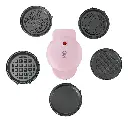 WAFLERA ELÉCTRICA MASTERCHEF SET COLOR ROSA
