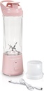 HAMILTON BEACH BLEND NOW, LICUADORA PORTÁTIL INALÁMBRICA, VASO 473ML (16OZ), 144W, CUCHILLAS ACERO INOXIDABLE, CARGA USB, COLOR ROSA 