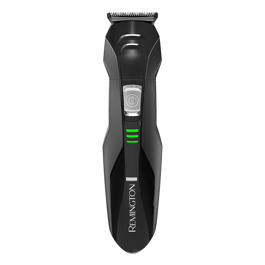 REMINGTON KIT TODO EN 1, RECORTADORA RECARGABLE PARA BARBA/BIGOTE/NARIZ/OIDOS, 8 ACCESORIOS INTERCAMBIABLES, CUCHILLAS ACERO QUIRURGICO, BASE DE CARGA 