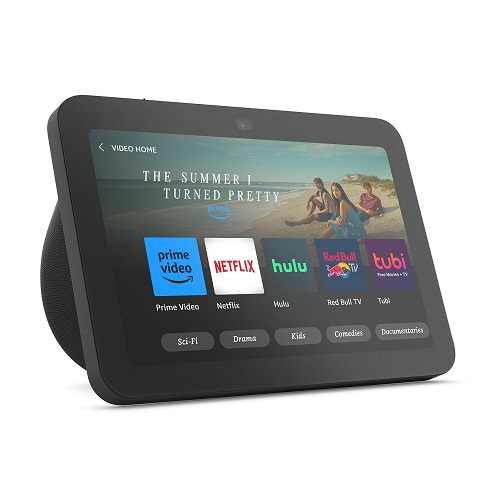 [B0BLS3Y632] AMAZON ECHO SHOW 8 3RA GENERACIÓN, PANTALLA TÁCTIL HD 8", CÁMARA 13MP CON ENCUADRE AUTOMÁTICO, AUDIO ESPACIAL, WIFI DOBLE BANDA/BLUETOOTH, CONTROLADOR DE HOGAR DIGITAL (ZIGBEE/MATTER/THREAD), COLOR NEGRO
