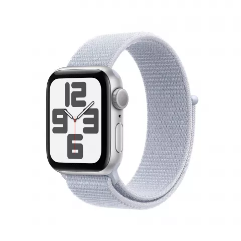 [MXEE3CL/A] APPLE WATCH SE SMART WATCH - 40MM CASE HEIGHT - 34MM CASE WIDTH - PLATA CASE COLOR - ALUMINIO CASE MATERIAL - LAN INALÁMBRICA - SENSOR ÓPTICO DE PULSO CARDÍACO, COMPÁS DIGITAL, ALTÍMETRO, ACELERÓMETRO, SENSOR GYRO, SENSOR DE LUZ AMBIENTAL - ALTAVOZ - PULSO CARDÍACO, CALIDAD DE SUEÑOS8DUAL-CORE 