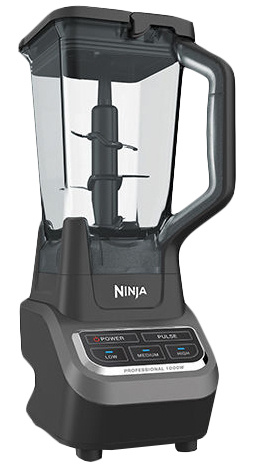 [BL610] NINJA LICUADORA BL610, 2 LITROS, 1000W, 3 VELOCIDADES, NEGRO/GRIS