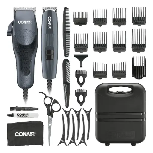 [MLM26013376] KIT PROFESIONAL MAQUINA PARA CORTAR CABELLO CORTADORA CONAIR COLOR NEGRO