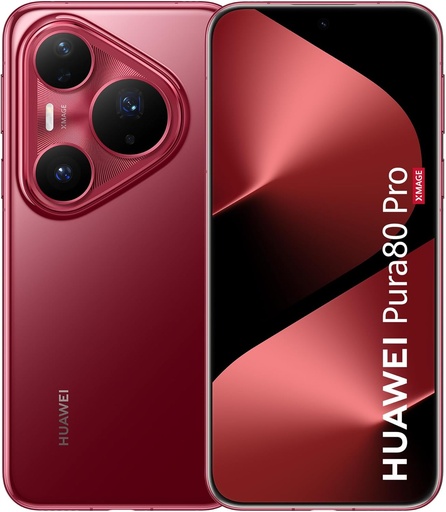 [51098KFC] HUAWEI PURA 80 PRO RAM 16GB, ALMACENAMIENTO 512GB, CAMARA DELATERA 13MP, CAMARA TRASERA 50MP 