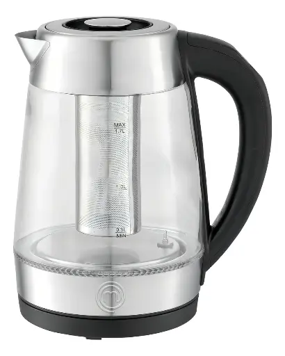 [MK-K-2SP] JARRA ELÉCTRICA MASTERCHEF 1.7 LITROS HEAT-SELECT ACERO MK-K-2SP