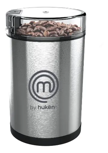 [MK-CG-SS] MASTERCHEF MOLINO DE GRANOS DE CAFÉ, 150W, ACERO INOXIDABLE