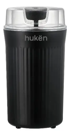 [MK-CG-60BLACK] MOLINO DE CAFÉ Y ESPECIAS ELÉCTRICO GRINDPRO 60G MOTOR DE 150W ASPAS Y CABINA DE ACERO INOXIDABLE CABLE DESMONTABLE DISEÑO NEGRO MATTE