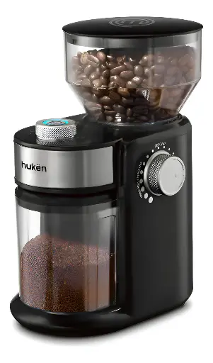 [MK-CG-12K] MOLINO DE CAFÉ ELÉCTRICO PROFESIONAL POWER-GRIND 200 G  MUELAS AJUSTABLES CON 12 NIVELES DE MOLIENDA DUAL KNOB PARA GROSOR Y PORCIONES MUELA DESMONTABLE