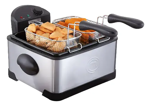 [MK-DF-4SSV2] FREIDORA DE ACEITE MASTERCHEF 4 LITROS GRIS