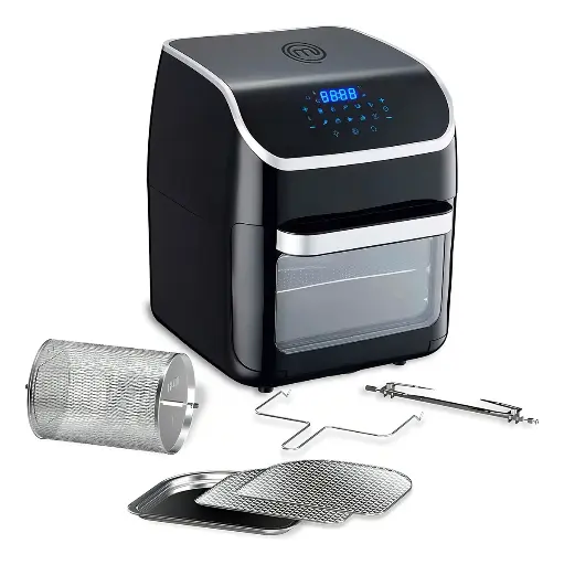 [MK-AFO-12DT] FREIDORA DE AIRE MULTIFUNCIONAL PREMIUM NEGRO 12L MASTERCHEF