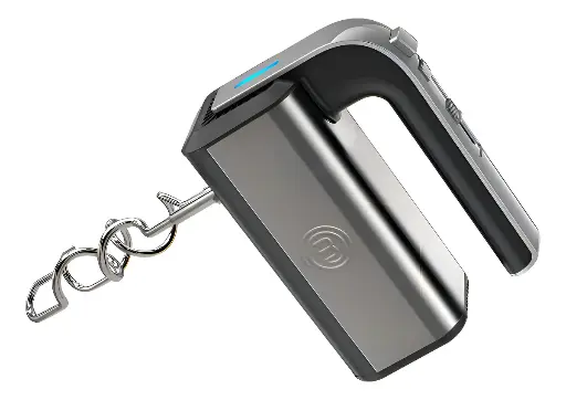 [MK-HM-300SS] BATIDORA DE MANO TURBO MIX+ ACERO MASTERCHEF COLOR PLATEADO