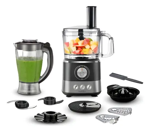 [MK-BSY-650] PROCESADOR DE ALIMENTOS MASTERCHEF MK-BSY-650 CON ACCESORIOS GRIS OSCURO