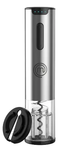 [MK-WO-SS] DESCORCHADOR ELÉCTRICO ACERO RECARGABLE
