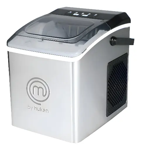 [MK-IM-9C] MÁQUINA DE HIELO MASTERCHEF BY HUKEN MK-IM-9C 1.3L 2 TIPOS DE HIELO COLOR AZUL ACERO