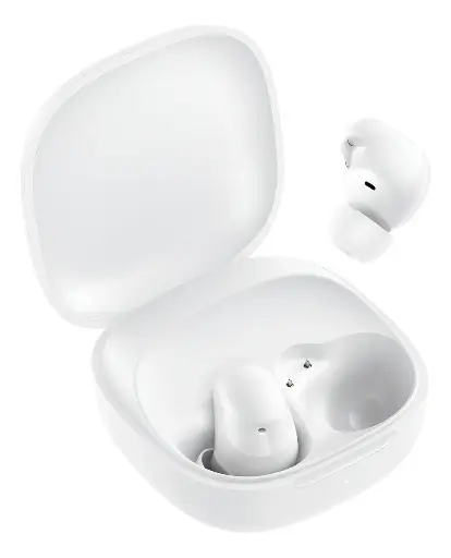[REDMI BUDS 6 PLAY BLANCO] XIAOMI REDMI BUDS 6 PLAY, AUDIFONOS TWS BLUETOOTH 5.4, DRIVER DINAMICO 10MM, REDUCCION DE RUIDO CON IA, HASTA 36H DE BATERIA TOTAL, IPX4, COLOR BLANCO