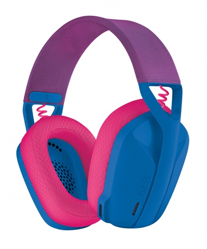 [981-001061] LOGITECH G435 LIGHTSPEED, DIADEMA GAMING INALÁMBRICA, BLUETOOTH/LIGHTSPEED, COLORES AZUL/ROSA