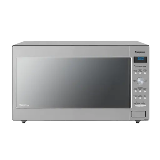[NNSD985SRPH] PANASONIC HORNO DE MICROONDAS INVERTER, 2.2 CU.FT (62L), 1200W, SENSOR GENIUS (20 MENÚS), COLOR SILVER