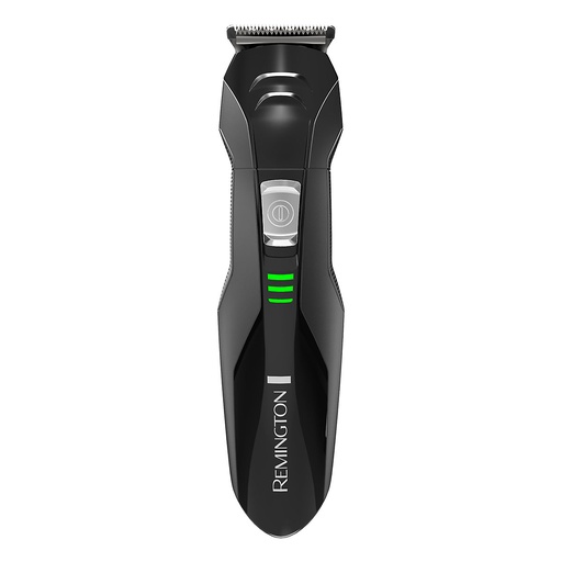 [PG6020B] REMINGTON KIT TODO EN 1, RECORTADORA RECARGABLE PARA BARBA/BIGOTE/NARIZ/OIDOS, 8 ACCESORIOS INTERCAMBIABLES, CUCHILLAS ACERO QUIRURGICO, BASE DE CARGA 