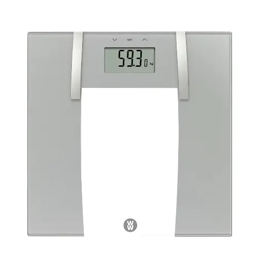 [WW8933ES] CONAIR BASCULA DIGITAL DE ANALISIS CORPORAL, MIDE PESO/IMC/GRASA/AGUA/MASA OSEA, CAPACIDAD 182KG, MEMORIA 10 USUARIOS, PLATAFORMA DE VIDRIO 