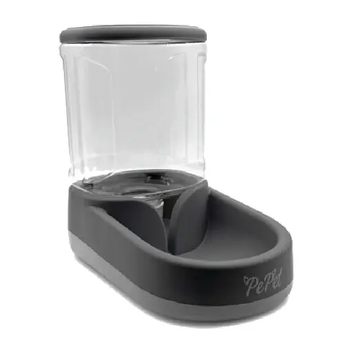 [PP-001B] PEPET DISPENSADOR DE AGUA AUTOMATICO POR GRAVEDAD, CAPACIDAD 3.8L, PARA PERROS Y GATOS, PLASTICO RESISTENTE